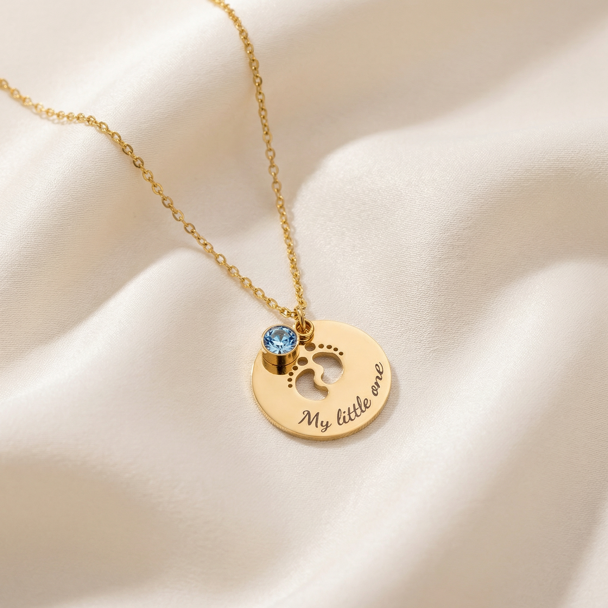 Necklace: Baby Feet