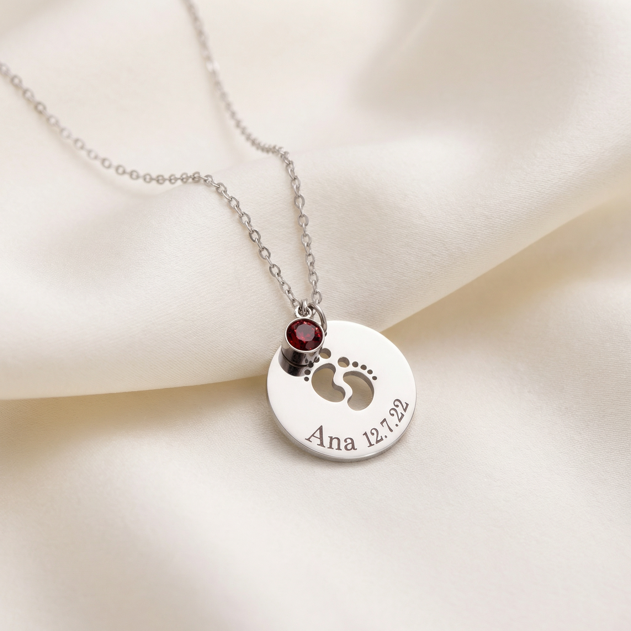 Necklace: Baby Feet