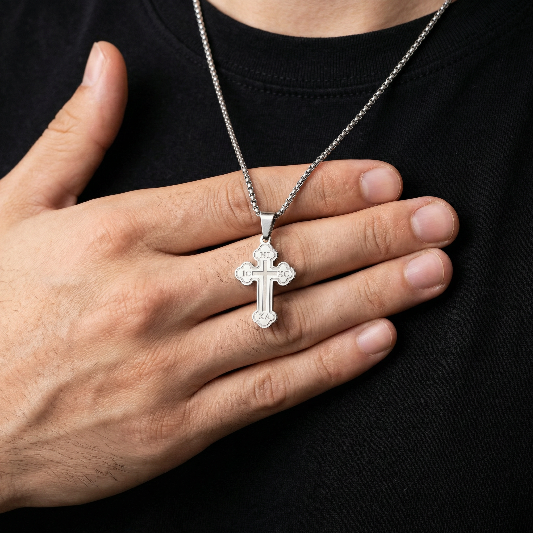 Necklace: Orthodox Cross